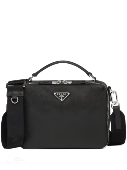 Prada Brique Saffiano leather bag
